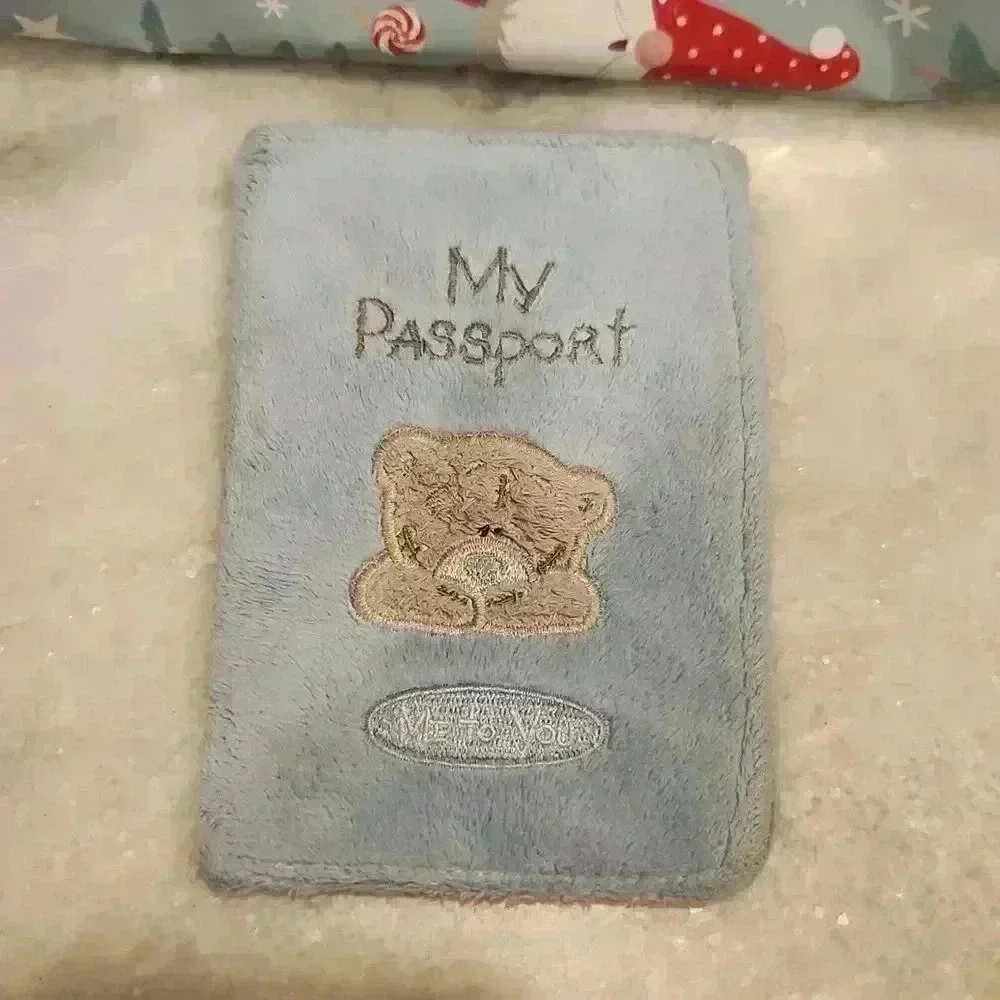 Tatty Teddy Passport Holder – Soft Plush Cover